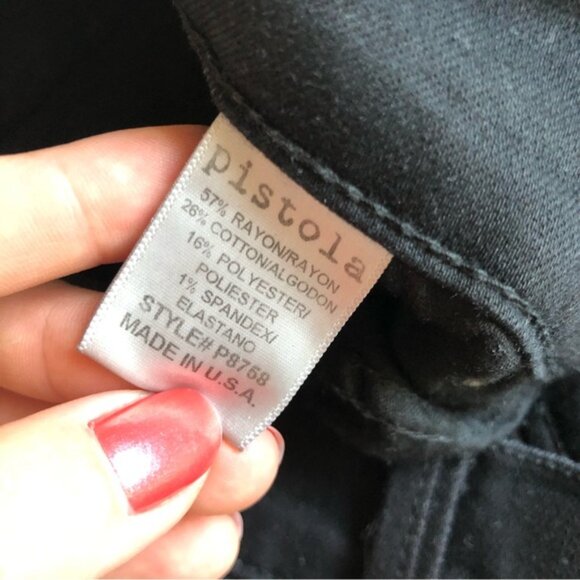 Pistola black mid rise skinny Jean - Picture 8 of 8